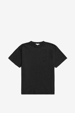 Norse Projects Weites Kurzarm-T-Shirt mit Monogramm Simon