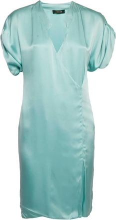 Versace Abito con scollo a V - Blu