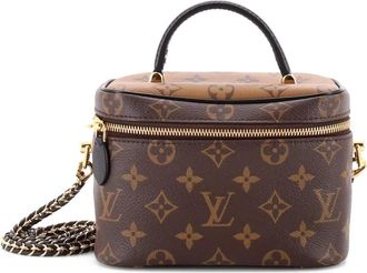 Louis Vuitton Vanity Handbag Reverse Monogram Canvas PM satchel - Bruin
