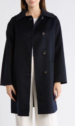 Vince Patch Pocket Car Coat in Coastal Blue at Nordstrom Rack, Size X-Small