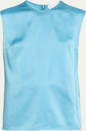 Stella McCartney Satin Sleeveless Top