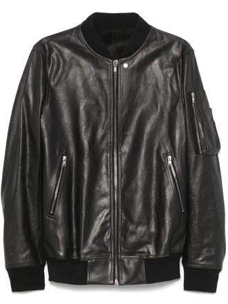 Rick Owens Classic Flight Leather Jacket