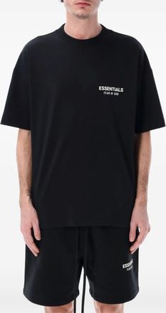 Fear of God T-shirt met logoprint - Zwart