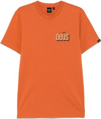 Deus Bolter T-shirt - men - Organic Cotton - S - Orange