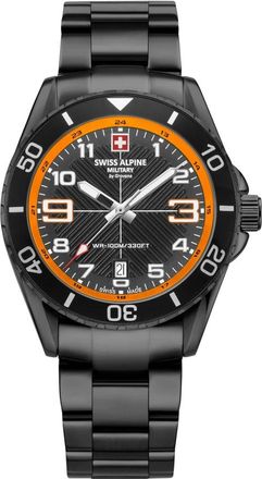 Swiss Alpine Military Watches - Heren - Horloges - Zwart - ONE Size - Accessoires