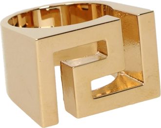 Versace Uomos Anelli Metallo Oro