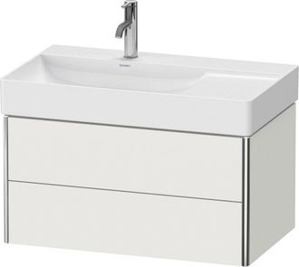 Duravit Xsquare Mueble De Ba&ntilde;o De Pared 78,4x46,0 Cm, 2 Cajones, - Duravit