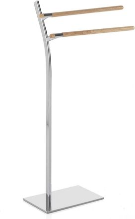 tomasucci Feo bathroom towel rail, chrome