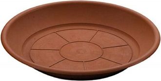 Trade Shop Trade Shop - Piatto Sottovaso Tondo Piatti Vasi Fiori Piante Per Fioriera Plastica Diam. 60cm