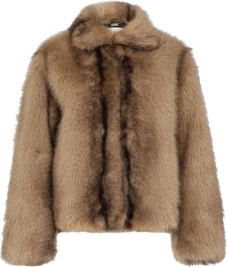 Silvian Heach Pelliccia Rispar - Dames - Jassen - Bruin - XS - Polyester - Jassen