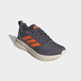 adidas Laufschuh ADIDAS PERFORMANCE RUNFALCON 5 TR, Herren, Gr. 42,5, auon, puor, cschwarz, Synthetik, Textil, Schuhe Laufschuh