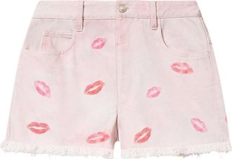 Isabel Marant Shorts Lesia con stampa - Rosa