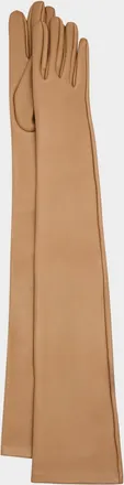 Michael Kors Long Leather Gloves
