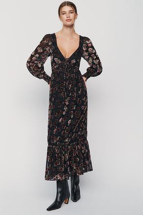 Saltwater Luxe Cyris Velvet Midi Dress