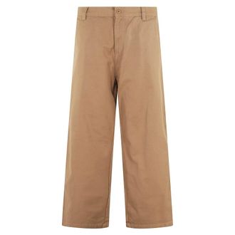 Carhartt Work in Progress Carhartt Wip, Wide Trousers, male, Brown, Size: XS Brady Pant