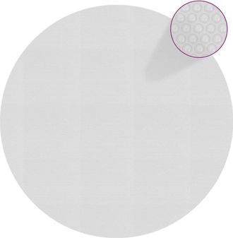vidaXL Cubierta Solar De Piscina De Pe Flotante Gris 527 Cm Vidaxl