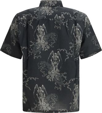Our Legacy Mens Every Printed Shirt Death Paisley Cotton; Linen
