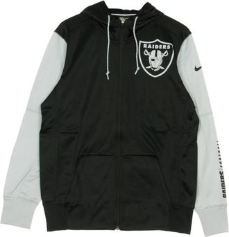 Nike Hooded Tracksuit Jacket met Mascottelogo - Heren - Fitness - Zwart - XL - Polyester - Fitness