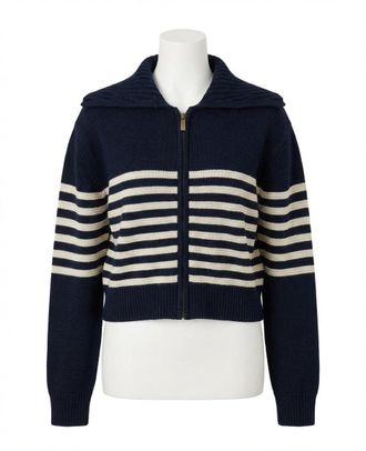 Z Supply Kovac Sweater Jacket In Eclipse