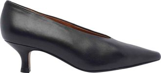 &Aacute;ngel Alarc&oacute;n Black Nola Pumps