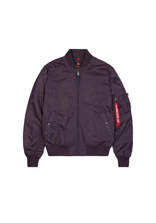 Alpha Industries Bomberjacke ALPHA INDUSTRIES MA-1 TT Light, Herren, Gr. M, lila (plum), Obermaterial: 100% Nylon, Futter: 100% Nylon, Jacken Bomberjacke