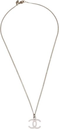 Chanel Collana con pendente CC 2004 - Argento