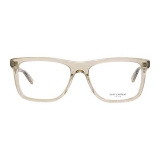 Saint Laurent SL481003 Square Acetate Eyeglasses - Yellow