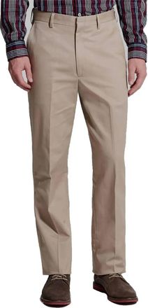 Berle Cotton Twill Performance Dress In Khaki
