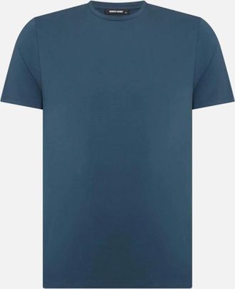 Remus Uomo Mens Remus Uomo Crew Neck T-shirt A1-25 26 Blue - Navy - Size: 44