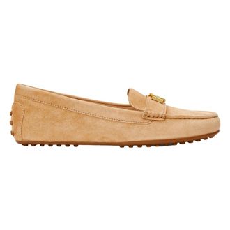 Ralph Lauren Loafers, female, Beige, Size: 9 US Barnsbury Flats Casual Shoes