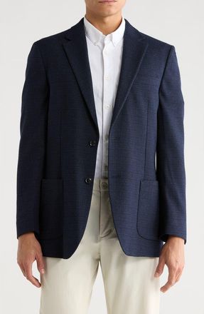Tommy Hilfiger Notch Lapel Sport Coat in Navy/Blue at Nordstrom Rack, Size 42 Regular