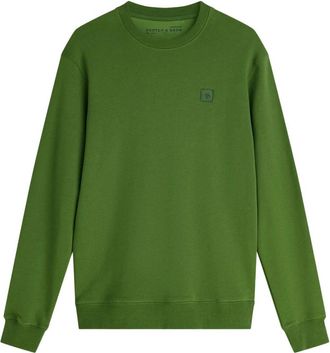 Scotch & Soda Heren, Sweatshirts & Hoodies, Groen, Maat: S Katoen