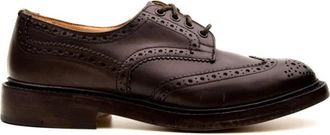 Trickers Bourton Brogue Shoe - Heren - Veterschoenen - Bruin - 44 1/2 EU - Leer - Schoenen