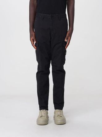 Stone Island Slim Fit Organic Cotton Cargo Trousers with Compass Logo Patch