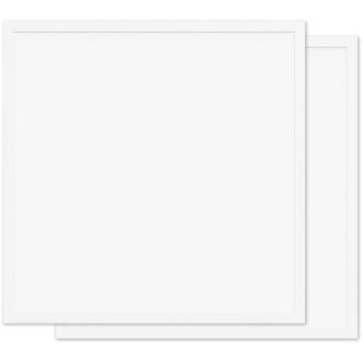 Vision-EL Confezione da 2 plafoniere bianche 595x595mm Androm&egrave;de ECO Retroilluminato 6000K Bianco freddo - 36W - 30.000H