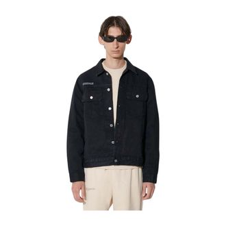 PANGAIA Denim Jacket - Heren - Spijkerjassen - Zwart - S - Denim - Jassen