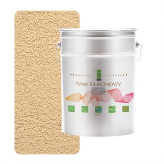OEM Revestimiento Exterior De Silicona Para Fachadas, Color Amarillo-beige, 1,5 Mm, Calidad Superior, 25 Kg