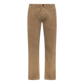 Sun 68 Broeken, Heren, Beige, W31, Chino Corduroy Broek