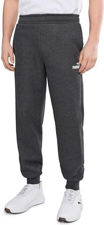Puma Essentials Logo Fleece Sweatpants Mens Casual Pants Dark Gray Heather : 2XL, Cotton/Fleece/Polyester