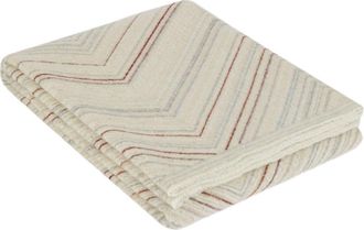 Missoni Home Catullo 130x190 Cm Wool And Cashmere Blanket in White at Nordstrom
