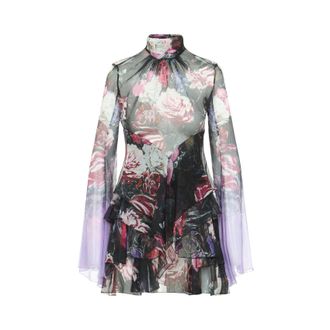Roberto Cavalli Silk Mini Dress
