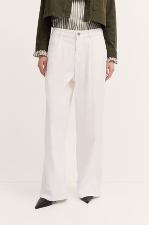 Bugatti 5-Pocket-Jeans BUGATTI Bequeme Passform, Damen, Gr. 36, Normalgr&ouml;ssen, beige (20, ecru), 56% Lyocell, 41% Baumwolle, 3% Elasthan, Jeans 5-Pocket-Jeans