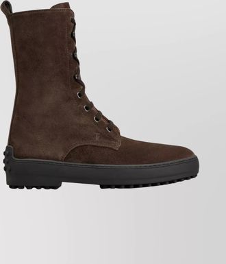 Tod's suede ankle boots
