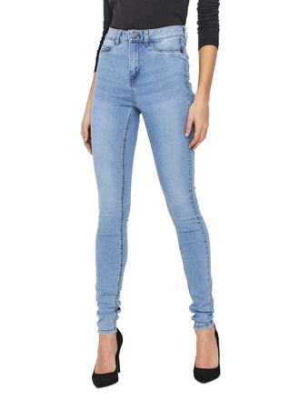 Noisy May Noisy May NOS DE Womens Nmcallie Skinny Jeans, Blue (Blaulight Blue Denim), W29/L34 (Size: W29)