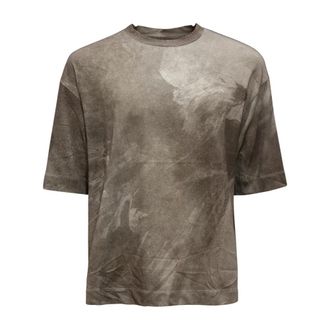 Armani T-Shirts, male, Green, Size: XL Maglia