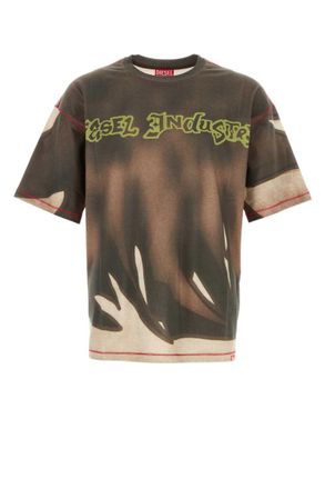 Diesel Dark Brown Graphic T-Shirt