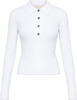 Michael Kors Langarm-Poloshirt