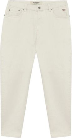 Roy Rogers Straight Jeans, male, White, Size: W31 Dapper Carrot Fit Denim Jeans