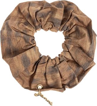 Ganni Printed Ikat Scrunchie
