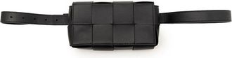 Bottega Veneta Black Leather Fanny Pack (Pre-Owned)